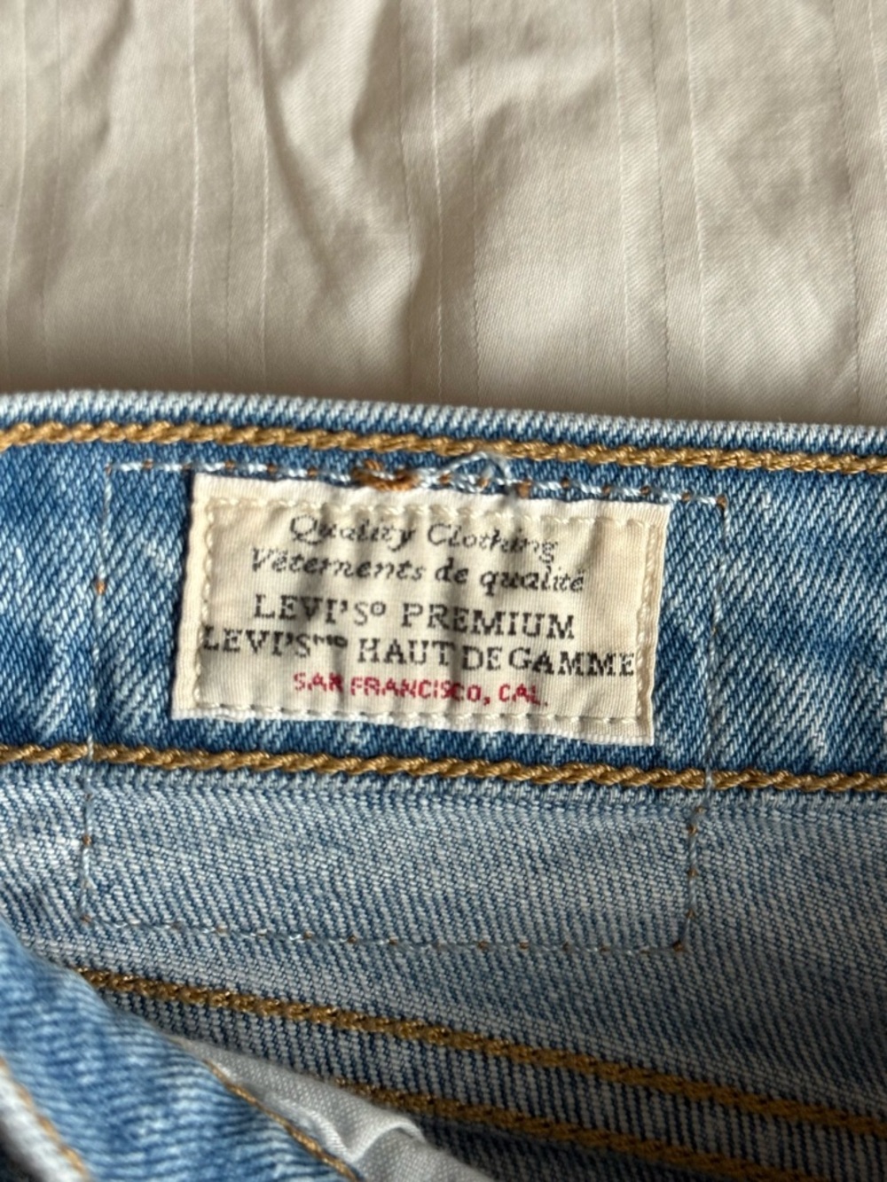 Levi’s Wedgie Straight Jeans Button-Fly - Picture 7 of 7